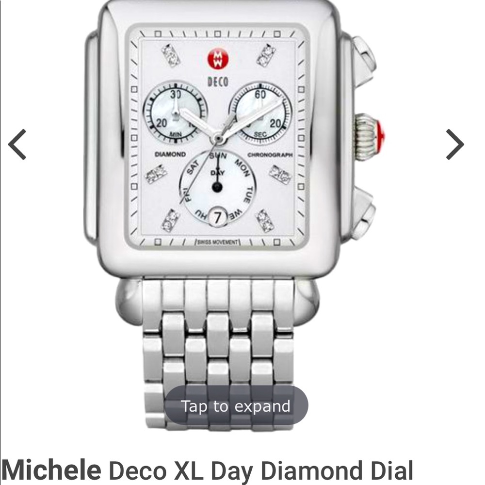 Michele Deco Diamond XL watch